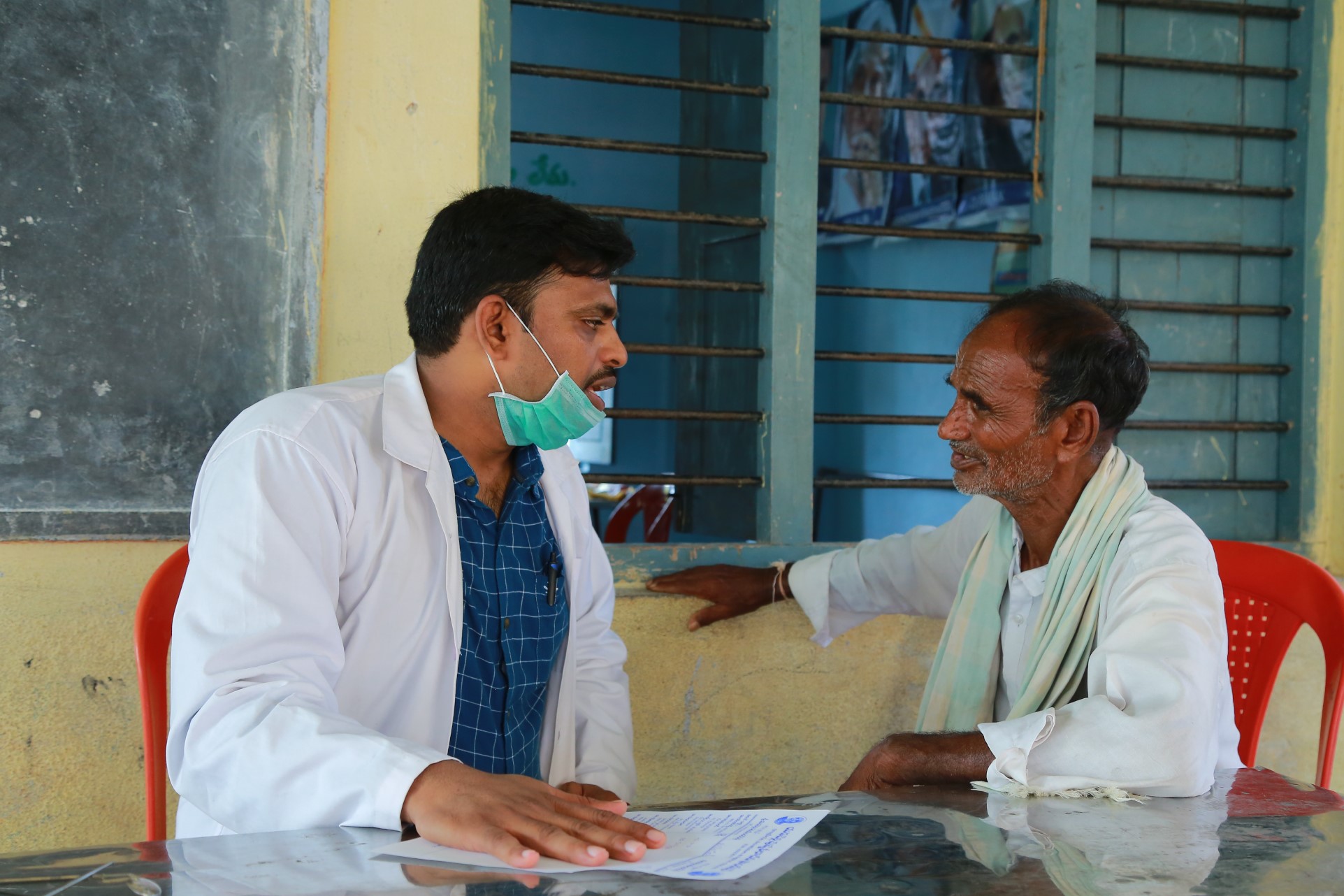 Nalgonda Smart Health Camp · screening continued · 2019