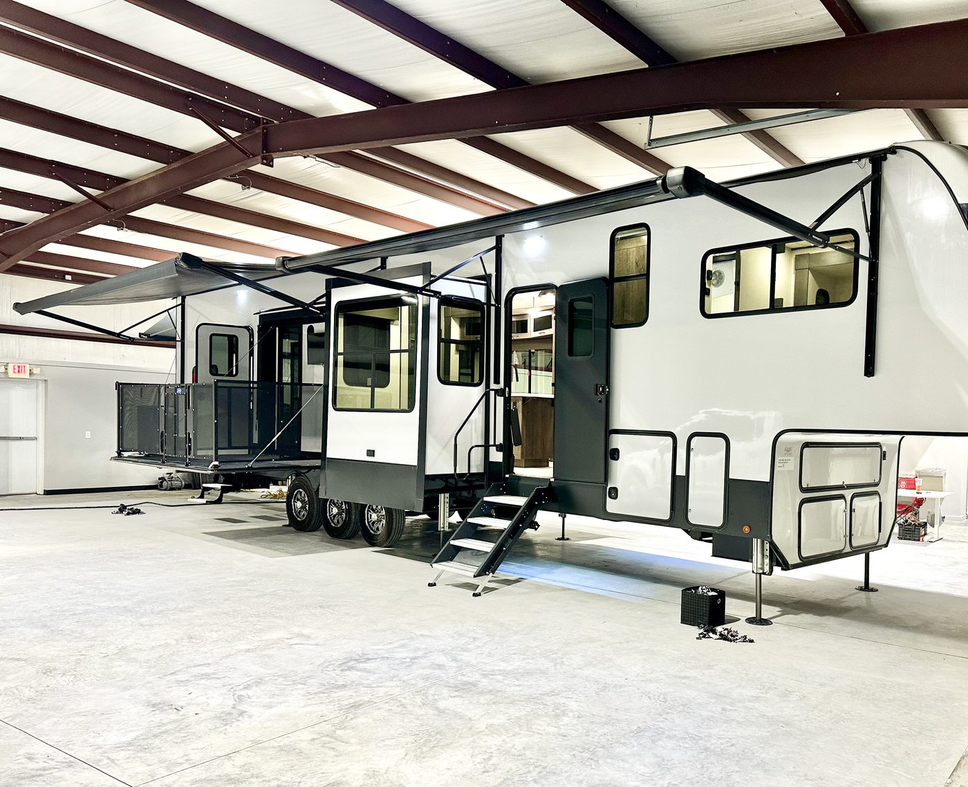 A finished Vera mobile unit ready to deploy